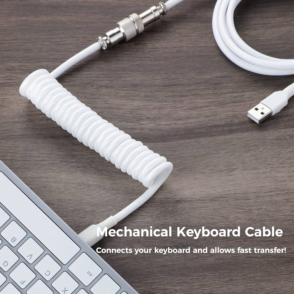 Amazon.co.jp: キーボードケーブル 1.5m/59インチ Type-C - USB